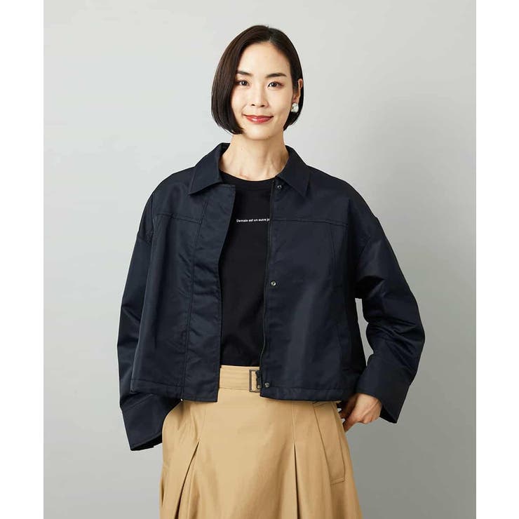 ステンカラーショートブルゾン | MICHEL KLEIN | 詳細画像14 