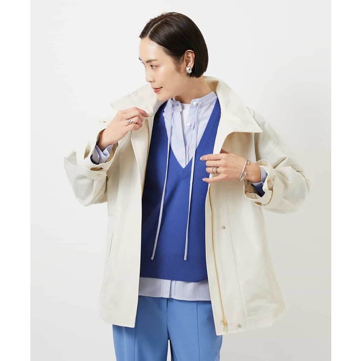 ミドル丈スタンドライトコート | MICHEL KLEIN | 詳細画像11 