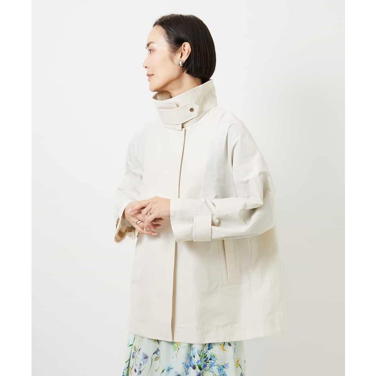 ミドル丈スタンドライトコート | MICHEL KLEIN | 詳細画像2 