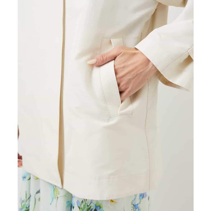 ミドル丈スタンドライトコート | MICHEL KLEIN | 詳細画像28 