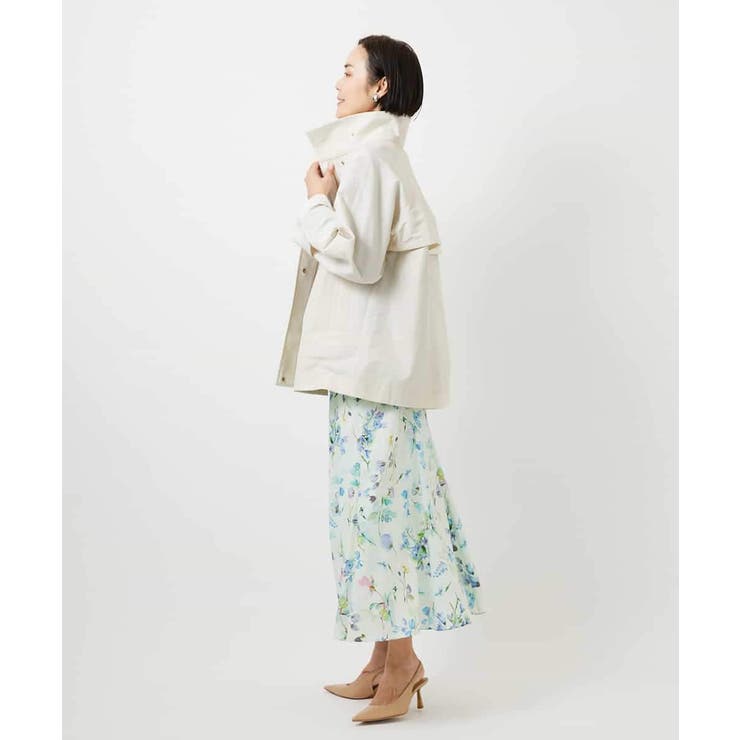 ミドル丈スタンドライトコート | MICHEL KLEIN | 詳細画像4 