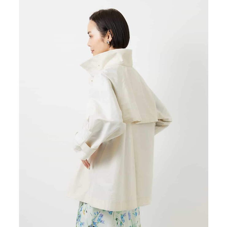 ミドル丈スタンドライトコート | MICHEL KLEIN | 詳細画像7 