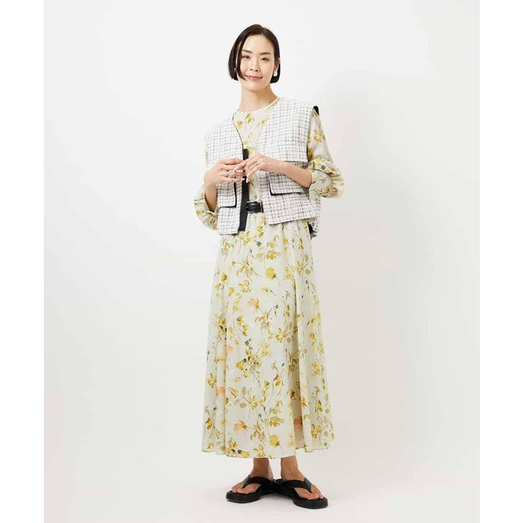 ファンシーツイード フィッシャーマンジレ | MICHEL KLEIN | 詳細画像19 