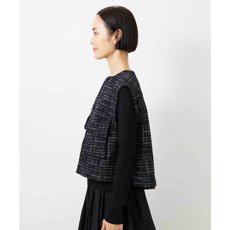 ファンシーツイード フィッシャーマンジレ | MICHEL KLEIN | 詳細画像23 