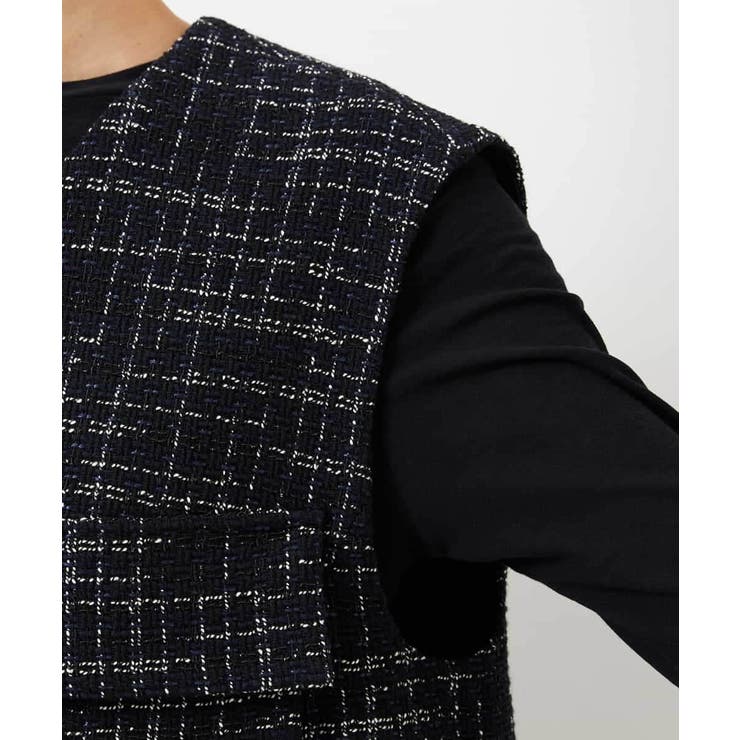 ファンシーツイード フィッシャーマンジレ | MICHEL KLEIN | 詳細画像26 