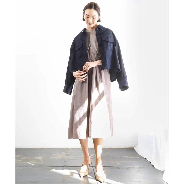 [セットアップ対応]デニムダブルポケットブルゾン | MICHEL KLEIN | 詳細画像20 