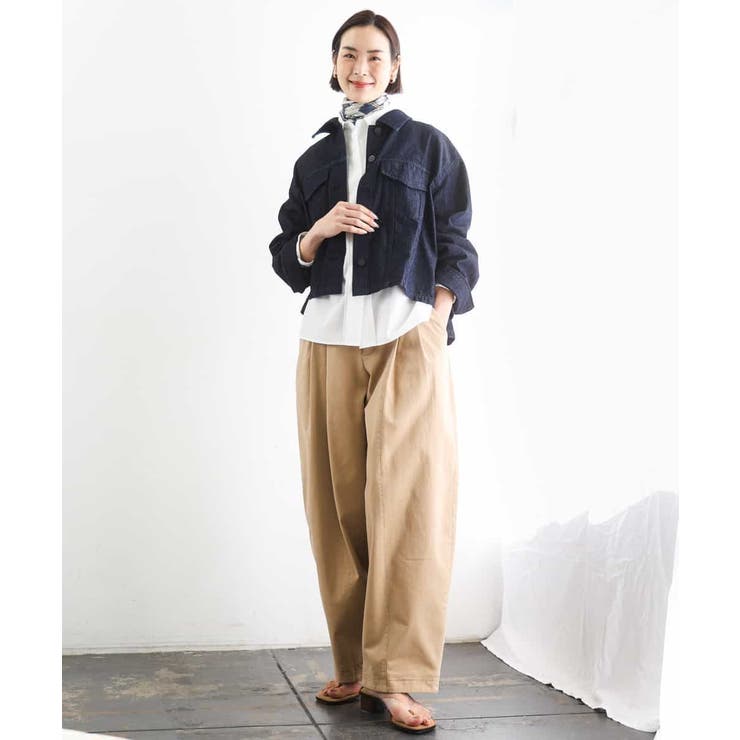 [セットアップ対応]デニムダブルポケットブルゾン | MICHEL KLEIN | 詳細画像5 