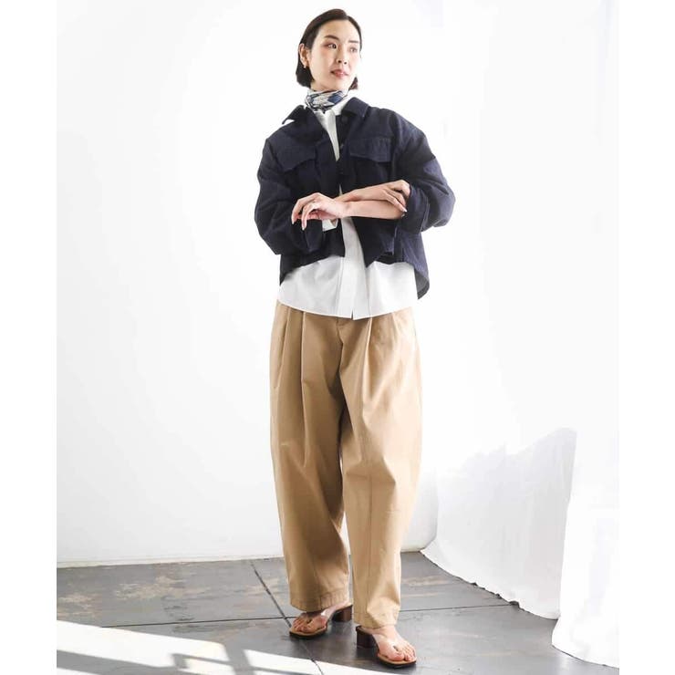 [セットアップ対応]デニムダブルポケットブルゾン | MICHEL KLEIN | 詳細画像6 