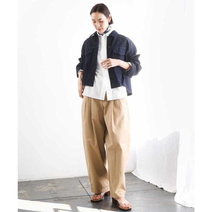 [セットアップ対応]デニムダブルポケットブルゾン | MICHEL KLEIN | 詳細画像7 