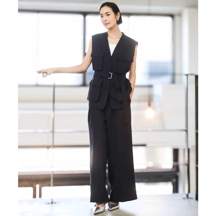 [セットアップ対応]ツイードライク フィッシャーマンジレ | MICHEL KLEIN | 詳細画像15 