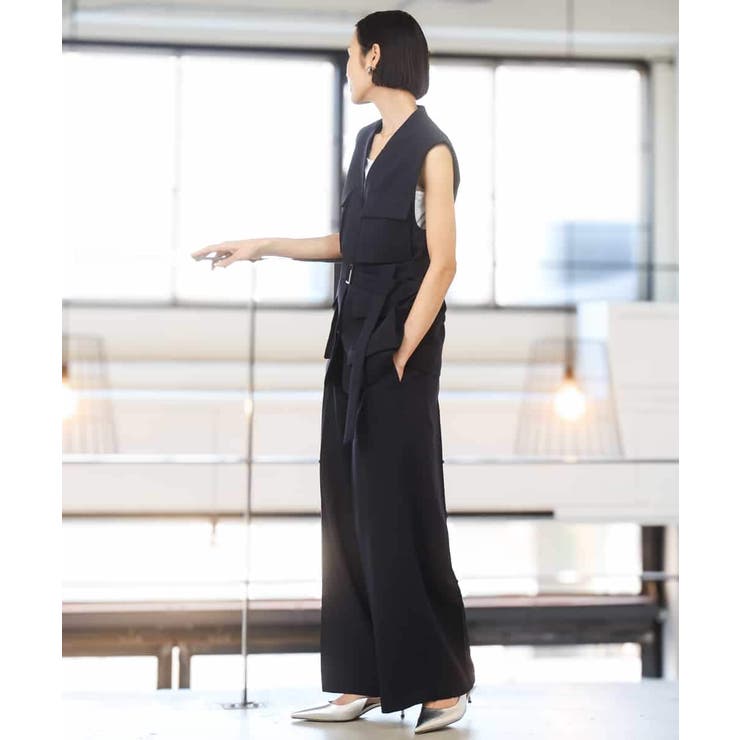 [セットアップ対応]ツイードライク フィッシャーマンジレ | MICHEL KLEIN | 詳細画像16 