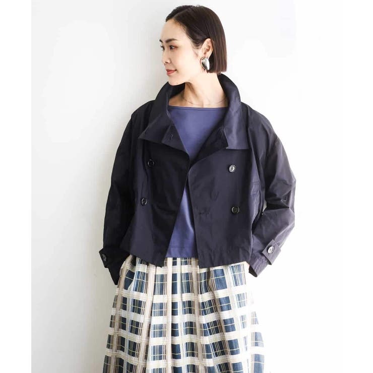 スタンドカラーショートブルゾン | MICHEL KLEIN | 詳細画像14 