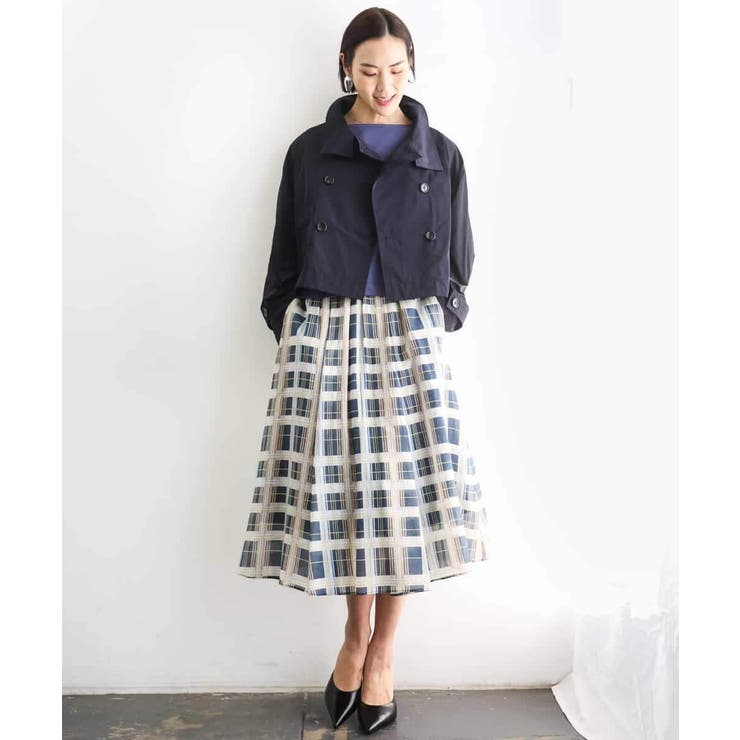 スタンドカラーショートブルゾン | MICHEL KLEIN | 詳細画像16 