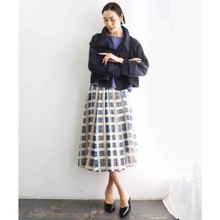 スタンドカラーショートブルゾン | MICHEL KLEIN | 詳細画像18 