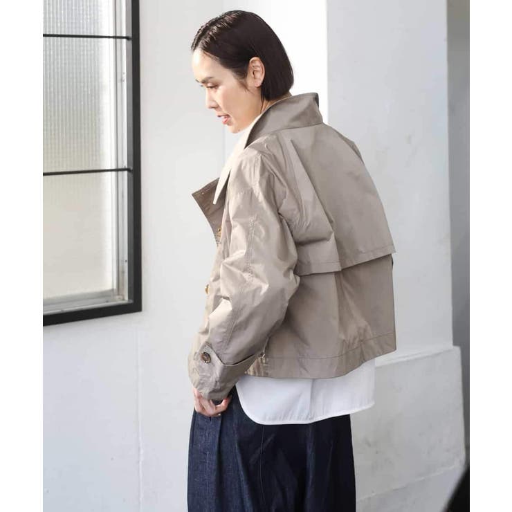 スタンドカラーショートブルゾン | MICHEL KLEIN | 詳細画像3 