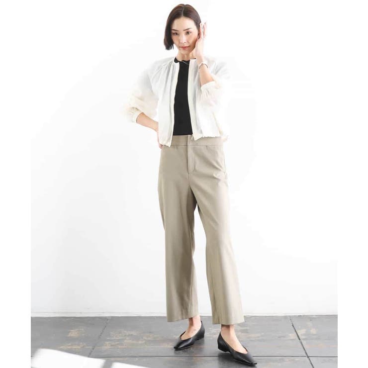 ナイロンペーパー ノーカラーブルゾン | MICHEL KLEIN | 詳細画像11 