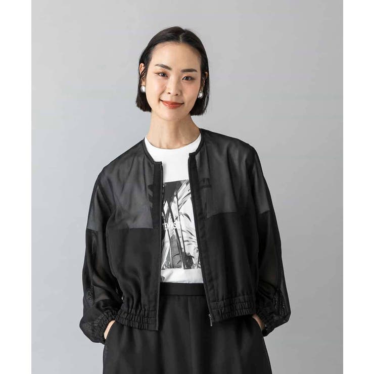 [セットアップ対応]メッシュブルゾン | MICHEL KLEIN | 詳細画像2 