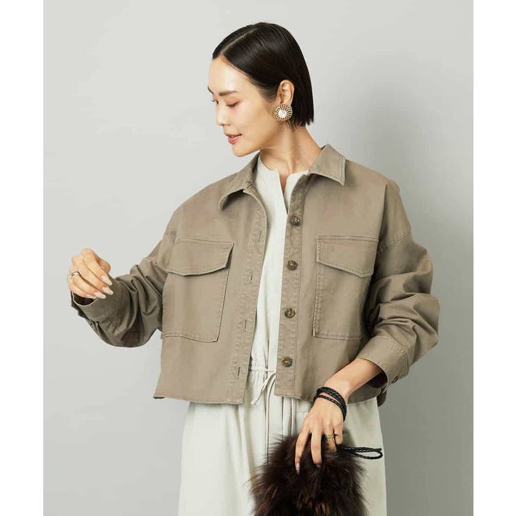 [セットアップ対応]チノダブルポケットブルゾン | MICHEL KLEIN | 詳細画像11 