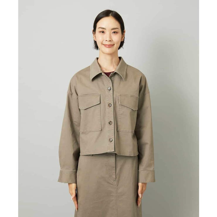 [セットアップ対応]チノダブルポケットブルゾン | MICHEL KLEIN | 詳細画像15 