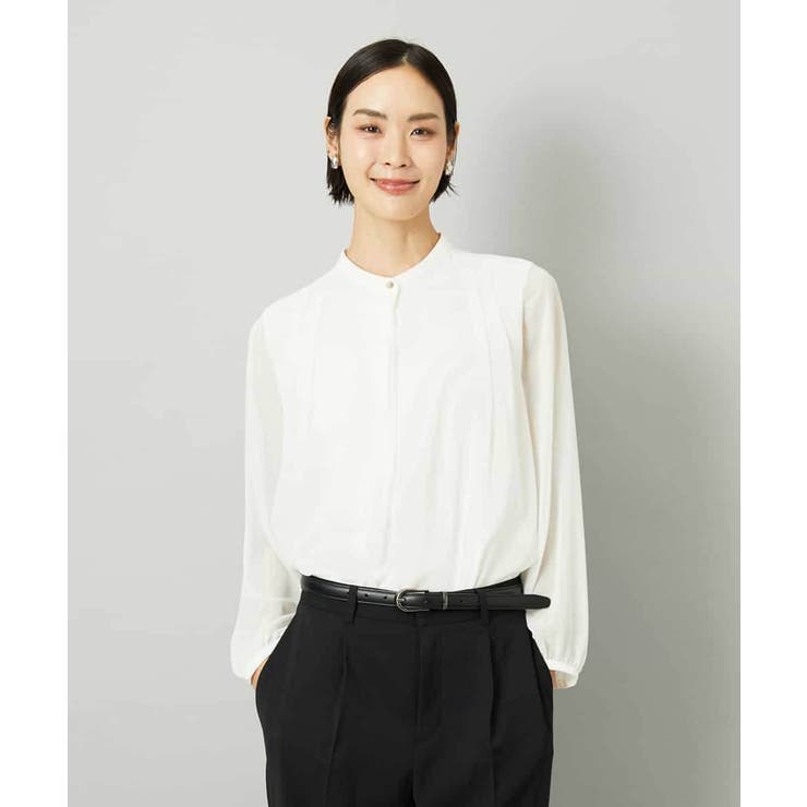 ボウタイ付き2WAYブラウソ― | MICHEL KLEIN | 詳細画像10 