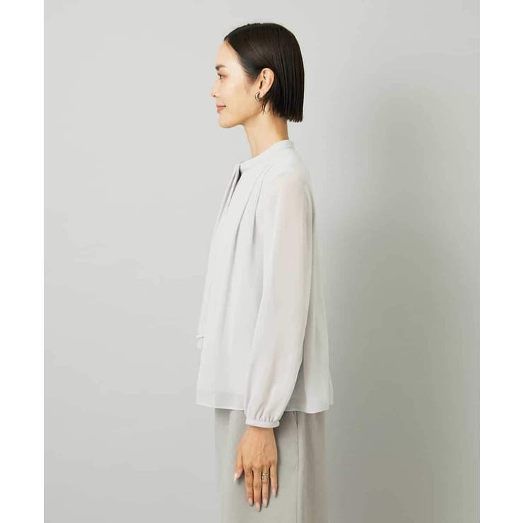 ボウタイ付き2WAYブラウソ― | MICHEL KLEIN | 詳細画像20 