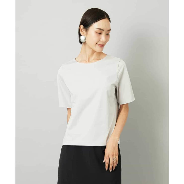 ライトグレー | クリーンフォルムTシャツ | MICHEL KLEIN