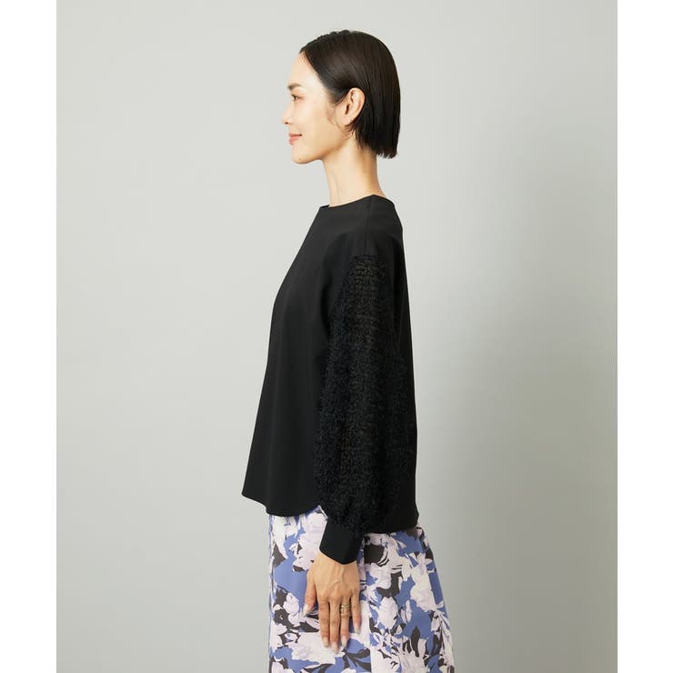 パフスリーブ異素材カットソー | MICHEL KLEIN | 詳細画像29 