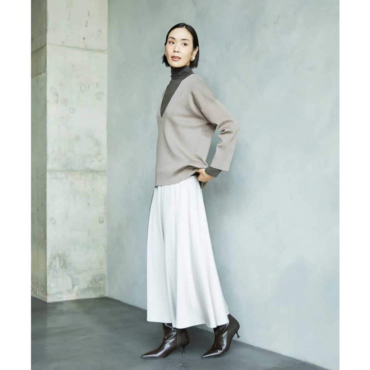 ［レイヤードにおすすめ］シアーハイネックカットソー | MICHEL KLEIN | 詳細画像10 