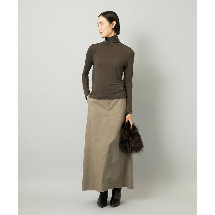 ［レイヤードにおすすめ］シアーハイネックカットソー | MICHEL KLEIN | 詳細画像14 