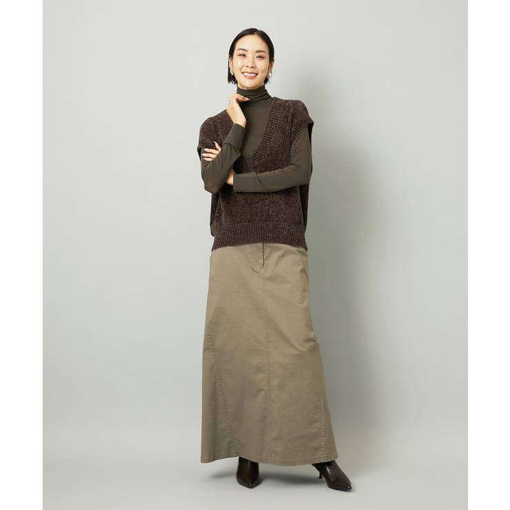 ［レイヤードにおすすめ］シアーハイネックカットソー | MICHEL KLEIN | 詳細画像22 