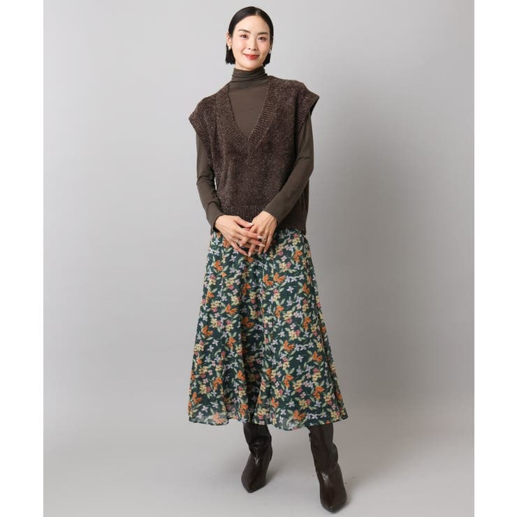 ［レイヤードにおすすめ］シアーハイネックカットソー | MICHEL KLEIN | 詳細画像24 