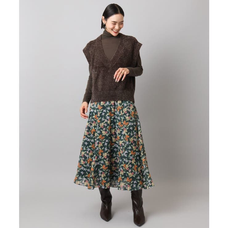 ［レイヤードにおすすめ］シアーハイネックカットソー | MICHEL KLEIN | 詳細画像25 