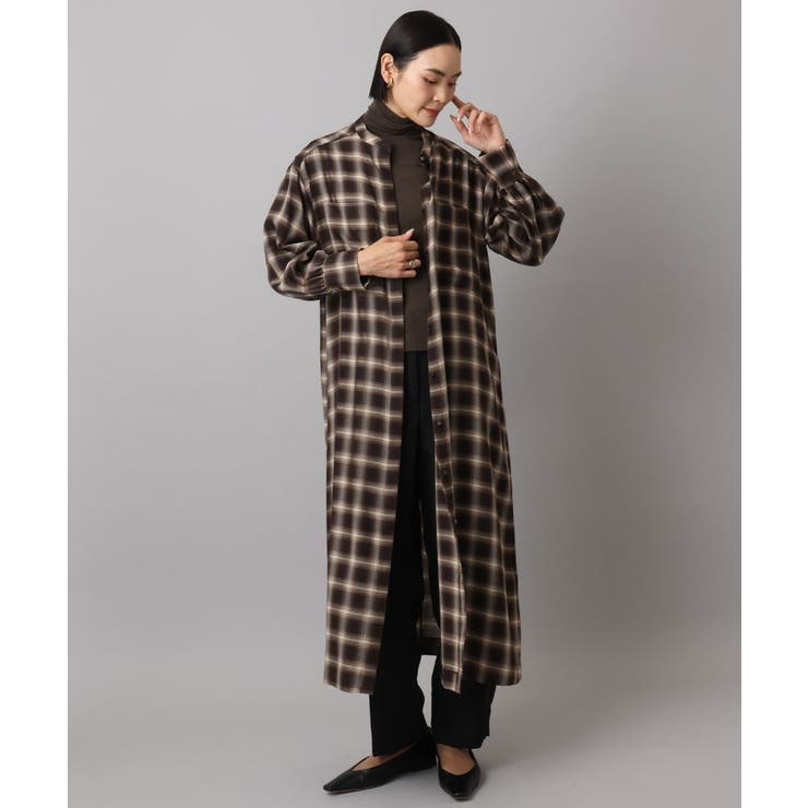 ［レイヤードにおすすめ］シアーハイネックカットソー | MICHEL KLEIN | 詳細画像34 