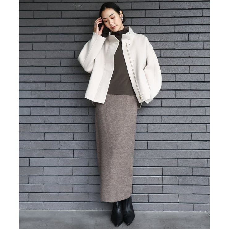 ［レイヤードにおすすめ］シアーハイネックカットソー | MICHEL KLEIN | 詳細画像36 