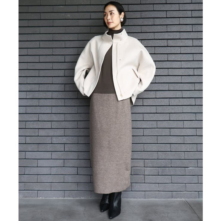 ［レイヤードにおすすめ］シアーハイネックカットソー | MICHEL KLEIN | 詳細画像37 