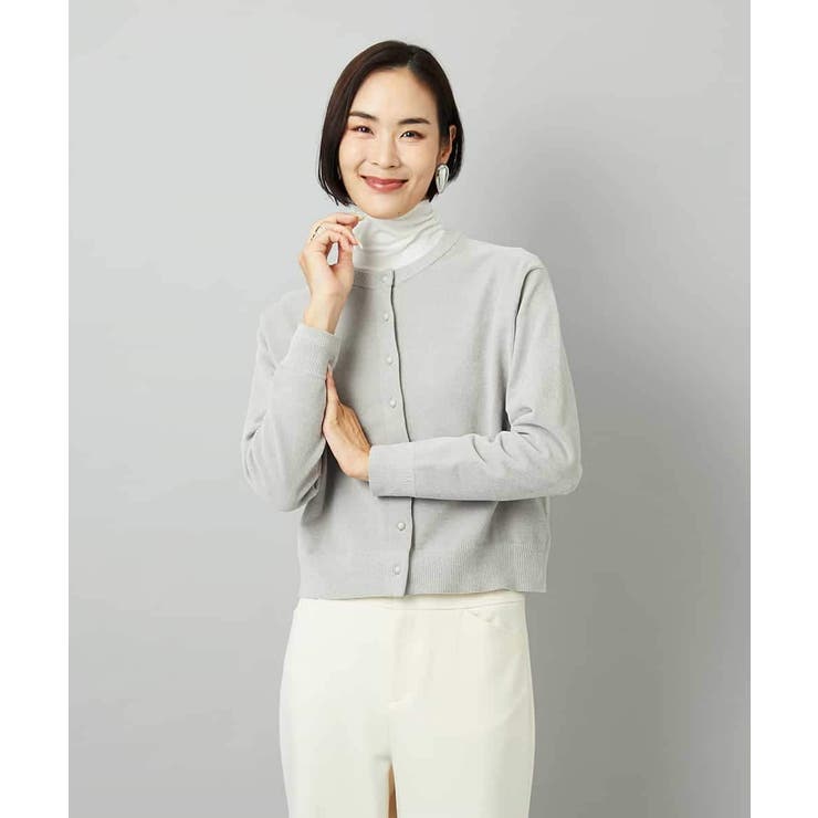 ［レイヤードにおすすめ］シアーハイネックカットソー | MICHEL KLEIN | 詳細画像42 