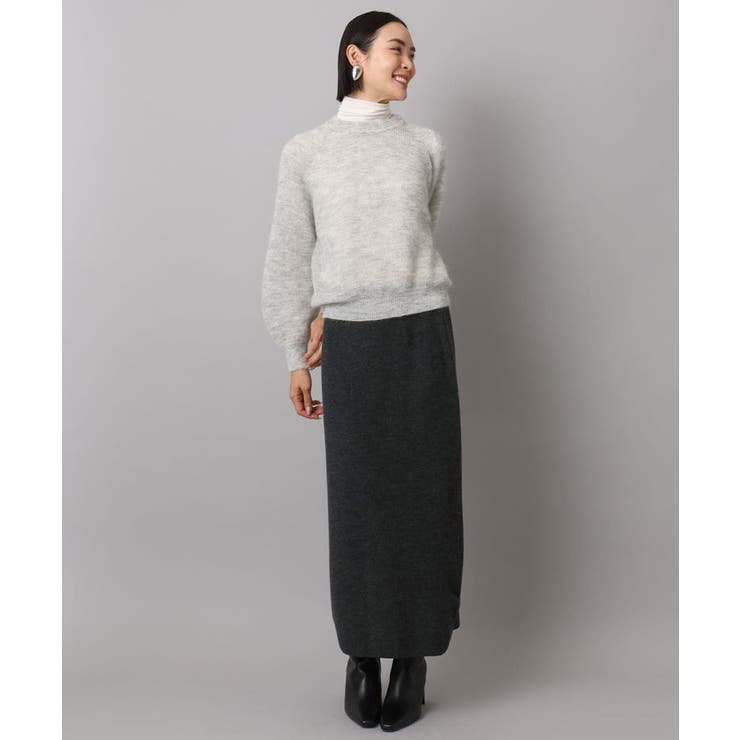 ［レイヤードにおすすめ］シアーハイネックカットソー | MICHEL KLEIN | 詳細画像49 