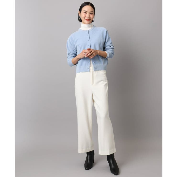 ［レイヤードにおすすめ］シアーハイネックカットソー | MICHEL KLEIN | 詳細画像50 