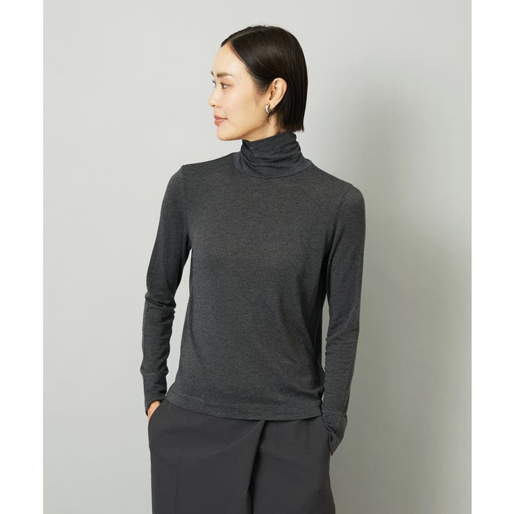 ［レイヤードにおすすめ］シアーハイネックカットソー | MICHEL KLEIN | 詳細画像59 