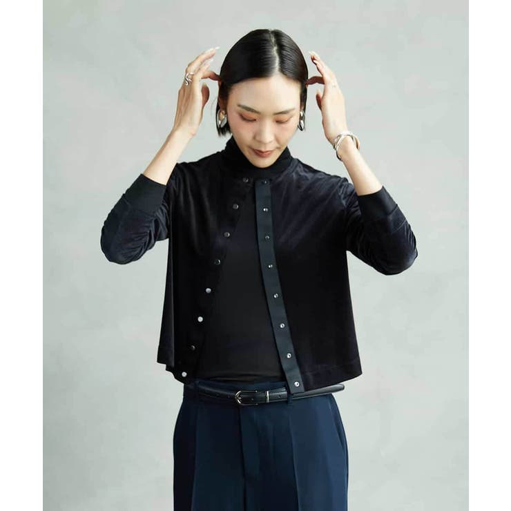 ［レイヤードにおすすめ］シアーハイネックカットソー | MICHEL KLEIN | 詳細画像63 