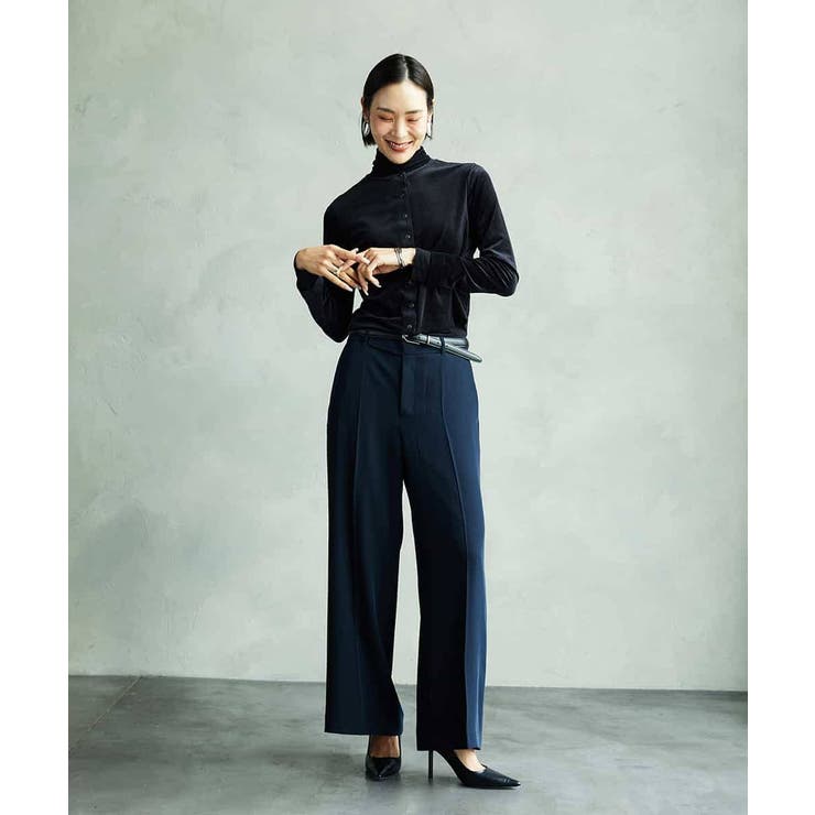 ［レイヤードにおすすめ］シアーハイネックカットソー | MICHEL KLEIN | 詳細画像66 