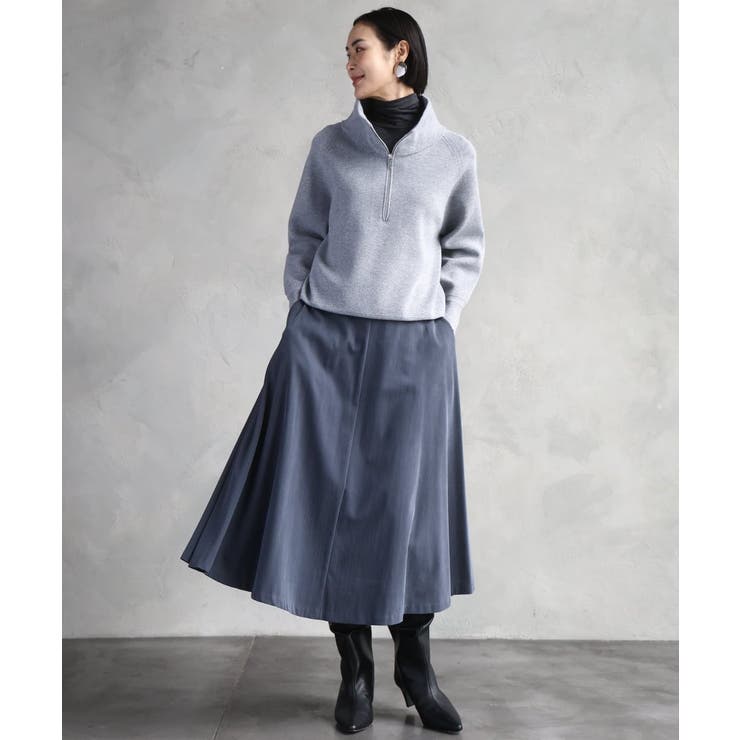 ［レイヤードにおすすめ］シアーハイネックカットソー | MICHEL KLEIN | 詳細画像72 