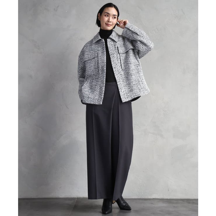 ［レイヤードにおすすめ］シアーハイネックカットソー | MICHEL KLEIN | 詳細画像73 