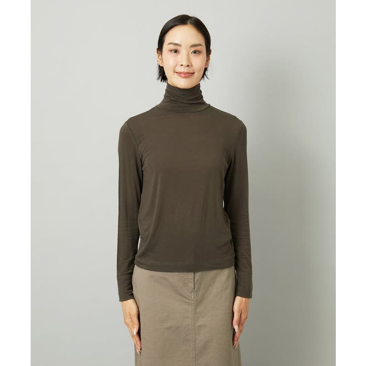 ［レイヤードにおすすめ］シアーハイネックカットソー | MICHEL KLEIN | 詳細画像75 