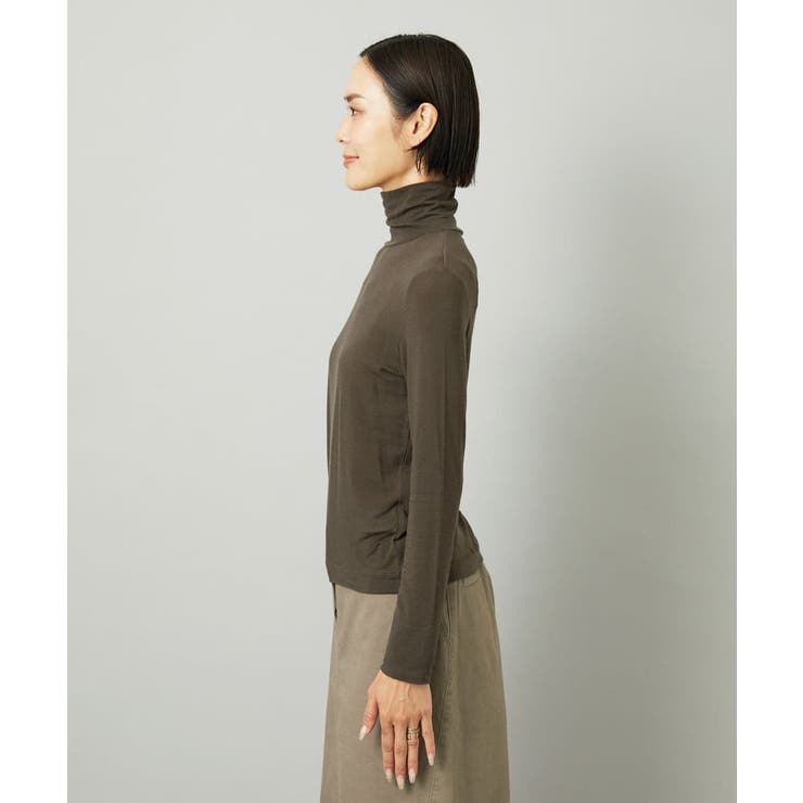 ［レイヤードにおすすめ］シアーハイネックカットソー | MICHEL KLEIN | 詳細画像76 