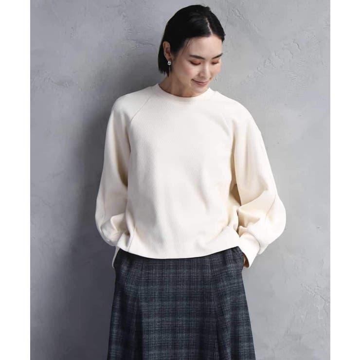 アイボリー | ダンボールジャージプルオーバー | MICHEL KLEIN