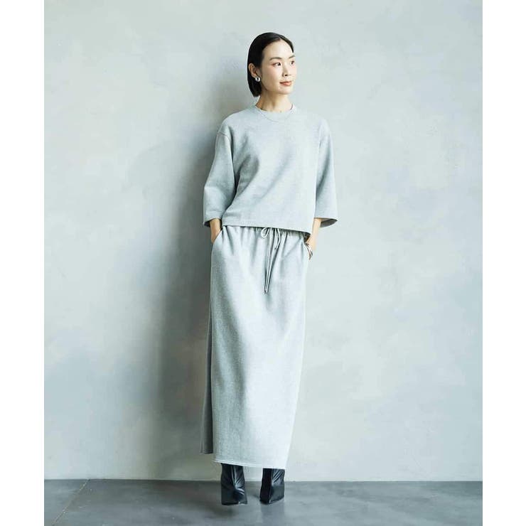 [セットアップ対応]ラメ裏毛プルオーバー | MICHEL KLEIN | 詳細画像4 