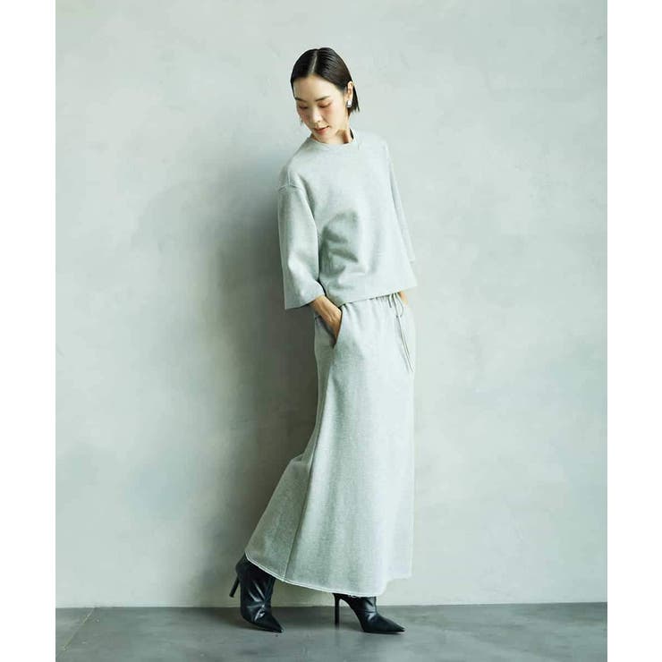 [セットアップ対応]ラメ裏毛プルオーバー | MICHEL KLEIN | 詳細画像5 