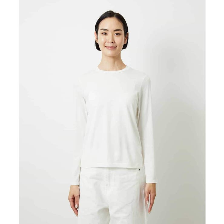 ［レイヤードに最適］シアークルーネックPO | MICHEL KLEIN | 詳細画像18 