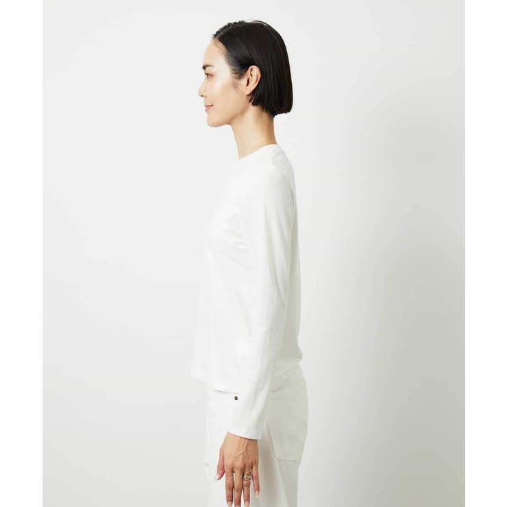 ［レイヤードに最適］シアークルーネックPO | MICHEL KLEIN | 詳細画像19 